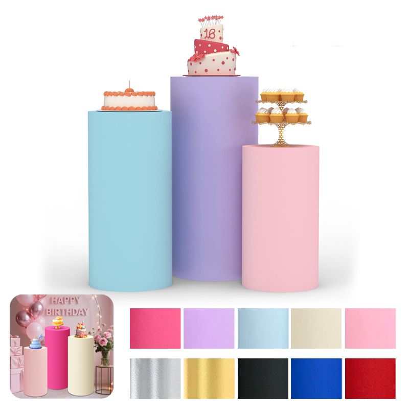 Dessert Table Backdrop - Coperture per supporto per cilindro per