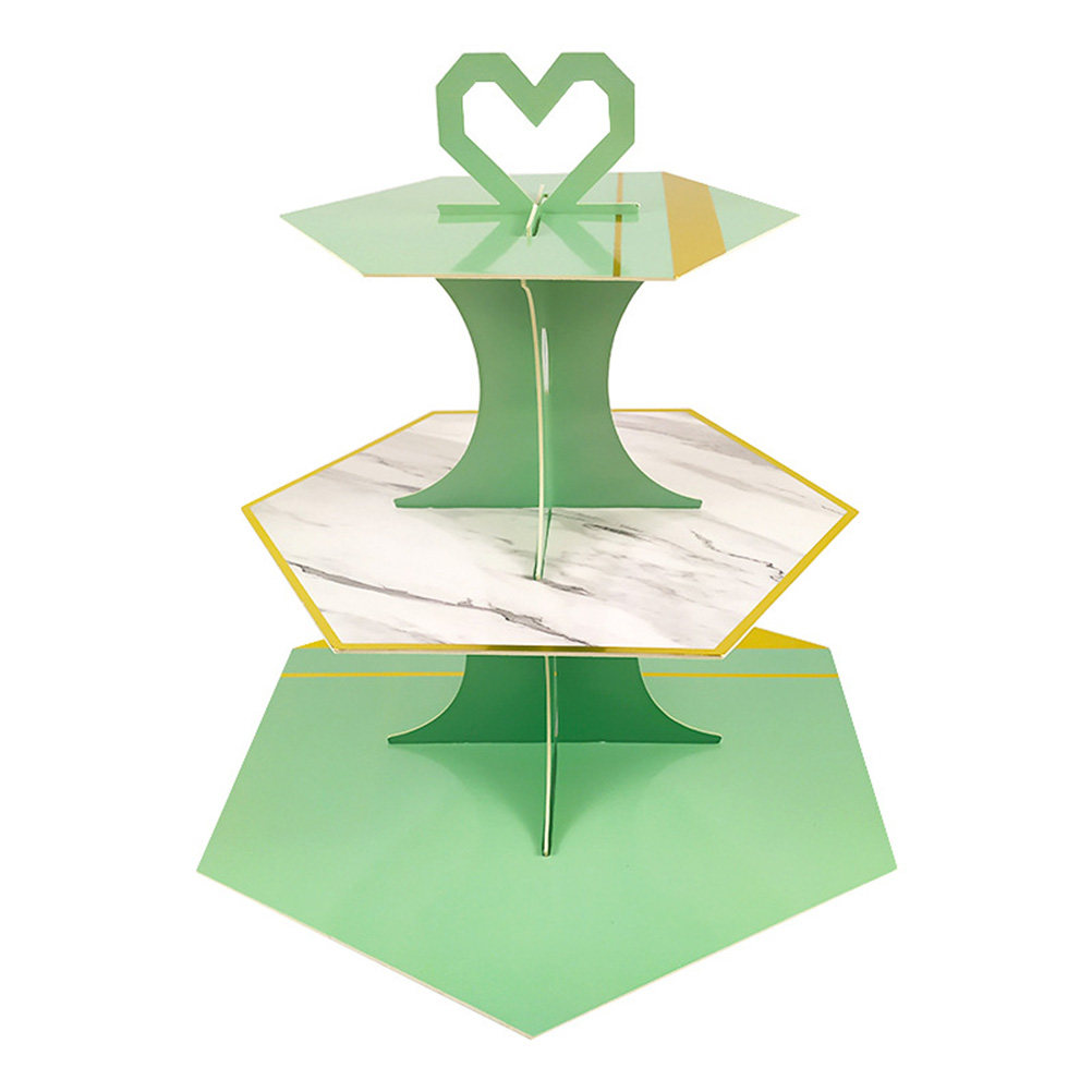 Cupcake Stand Tier - 2 Pezzi Supporto per Torte in