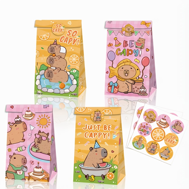 Event Party Box - 12/24/48 pezzi Capibara Sacchetti di caramelle
