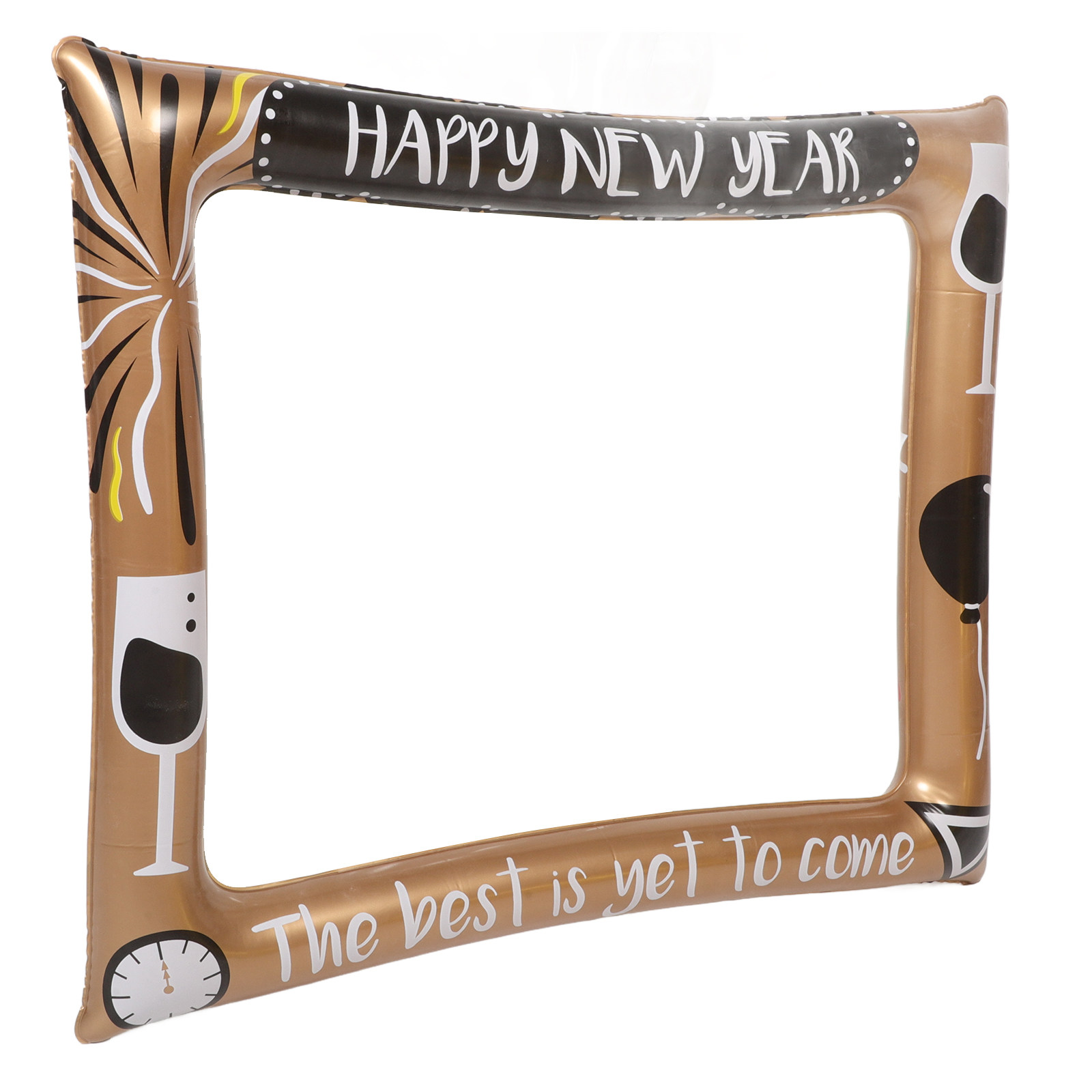 Photo Booth Frame - Cornice Fotografica Gonfiabile per Capodanno, Divertente