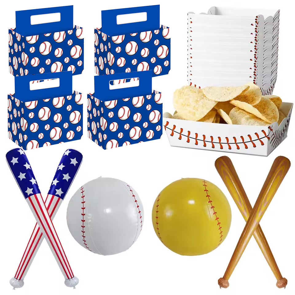 Table Cloth Disposable - Forniture per feste da baseball Tovaglia