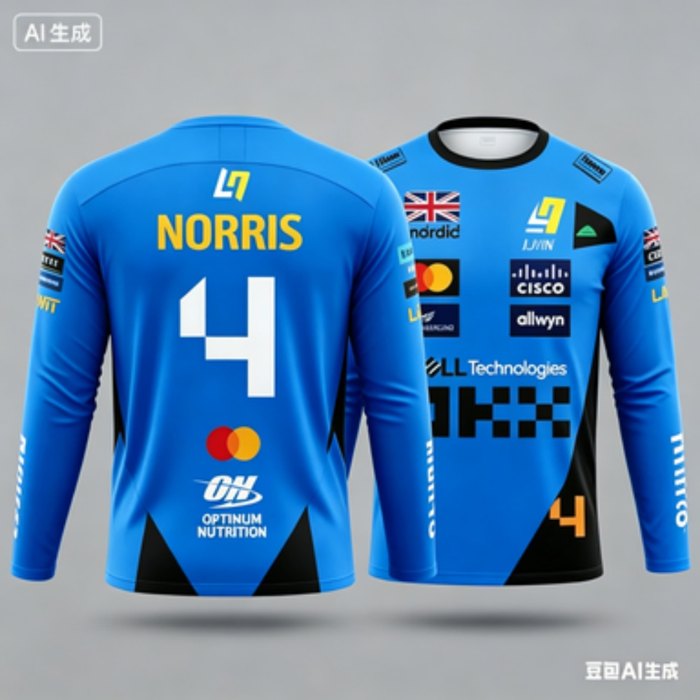 Event & Party Supply - Maglia Sportiva a Maniche Lunghe per