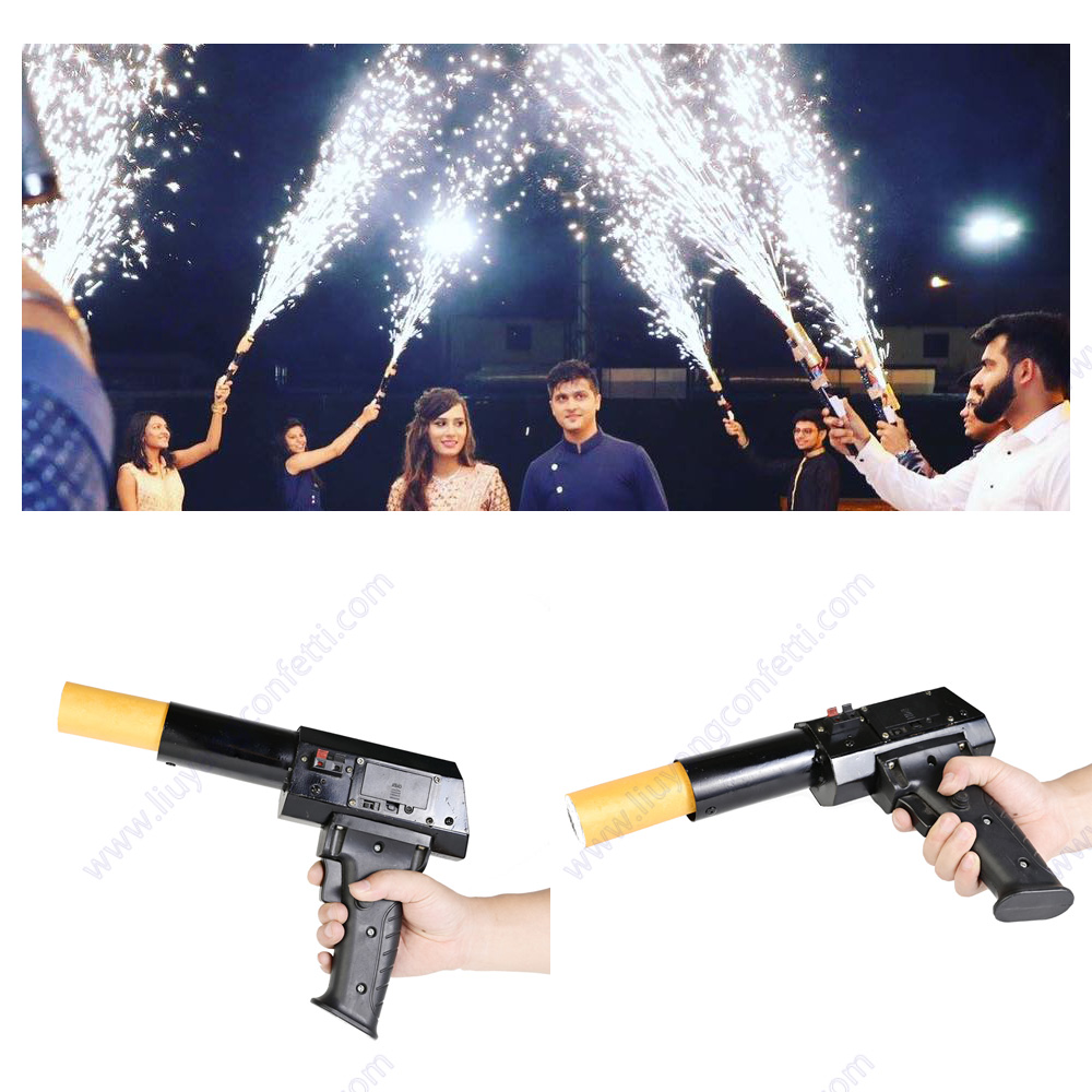 Confetti Cannon Tube - Pistola pirotografica fredda Sparatutto tenuto in