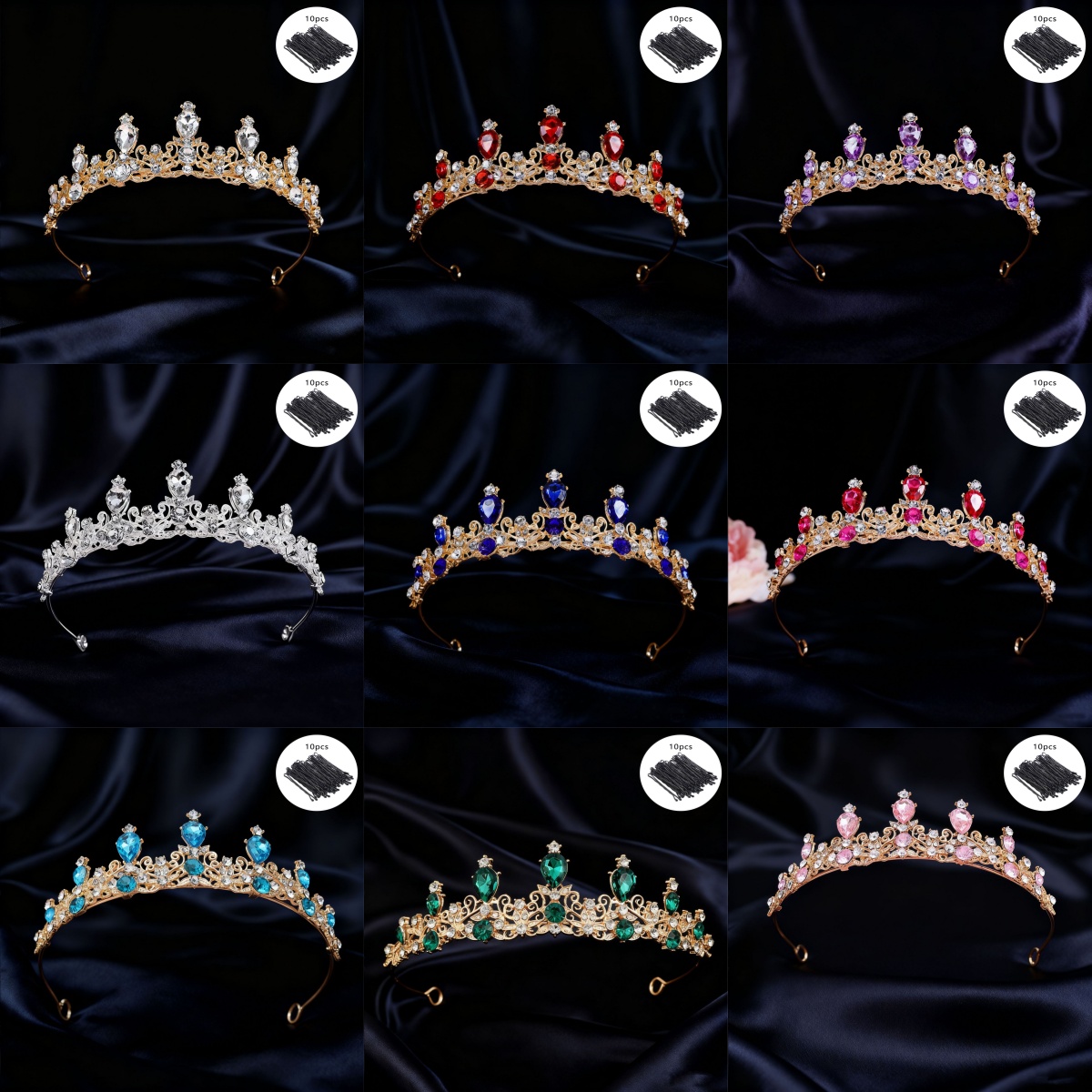 Tiara da Sposa Vintage con Str - Event & Party Supply recensione e prezzo