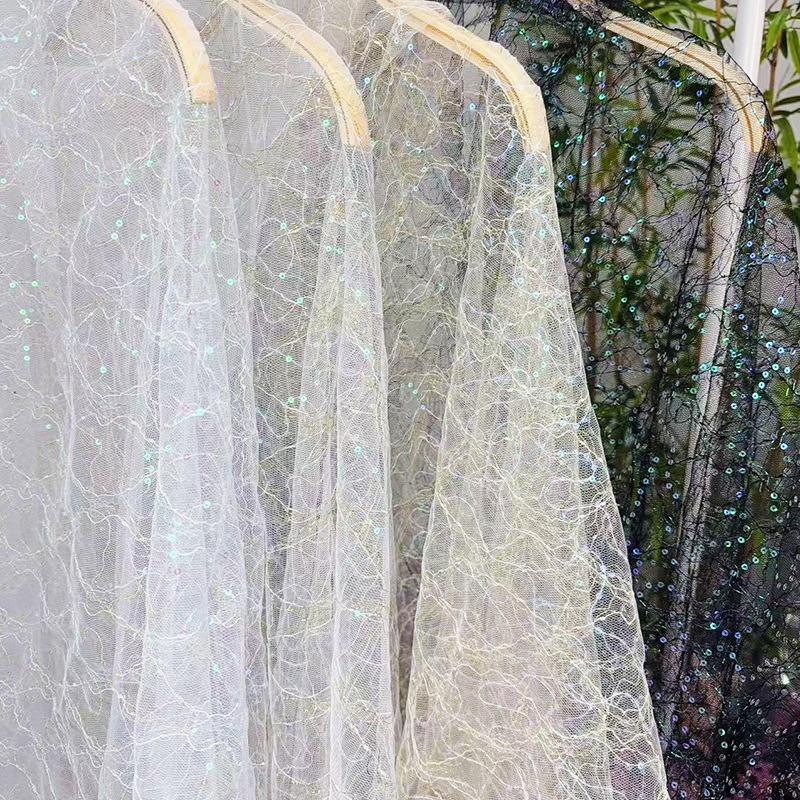 Tessuto di pizzo netto traspar - Glitter Tablecloth recensione e prezzo