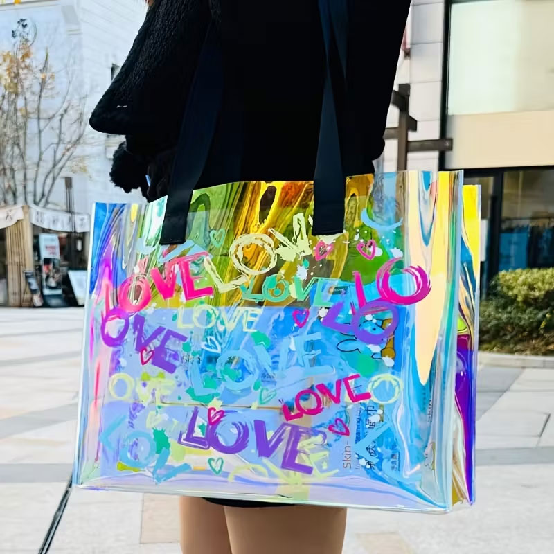 Borsa alla moda con stampa las - Event & Party Supply recensione e prezzo