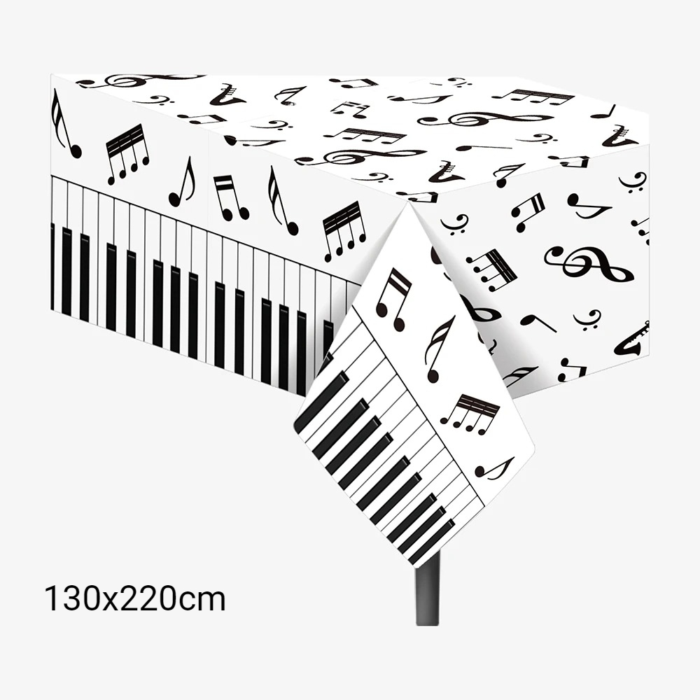 1 pz Tovaglia con Note Musical - Table Cloth Disposable recensione e prezzo