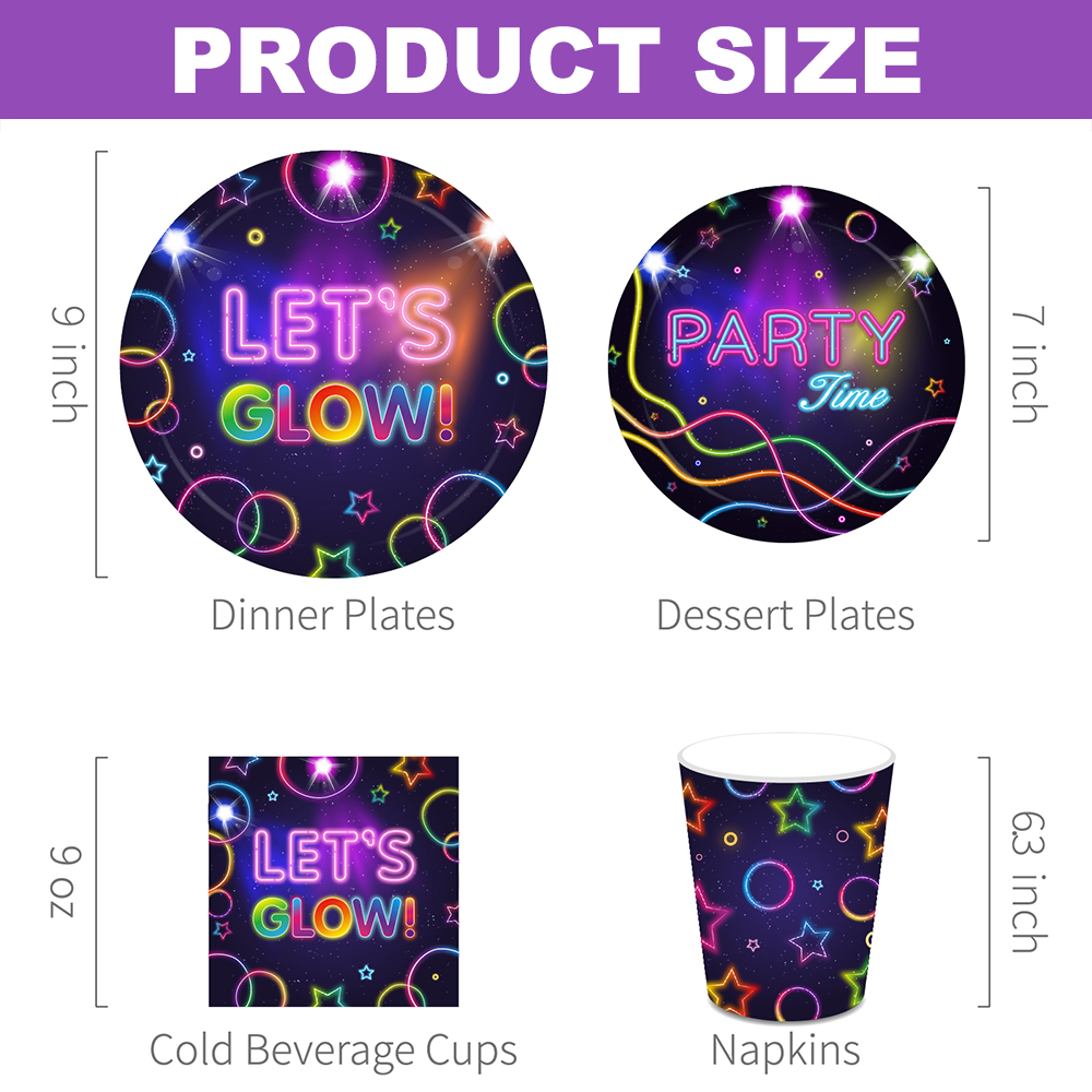 Set per Festa Luminosa: Bicchi - Let'S Party Event Supply recensione e prezzo