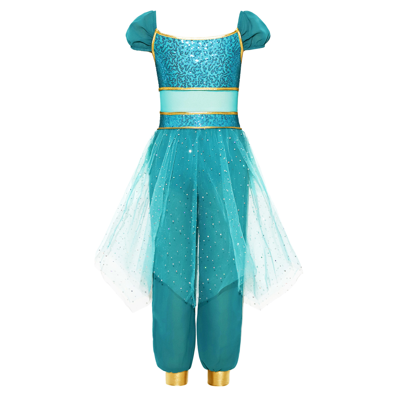Tuta sovrapposta in tulle con  - Glitter Tablecloth recensione e prezzo