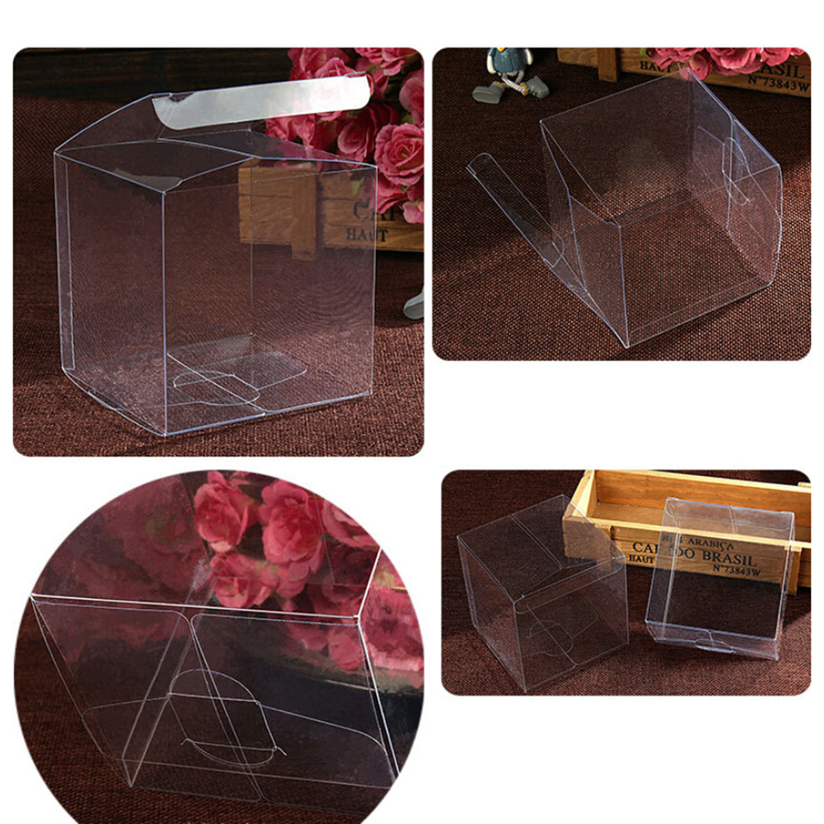 Scatole di plastica trasparent - Event Party Box recensione e prezzo