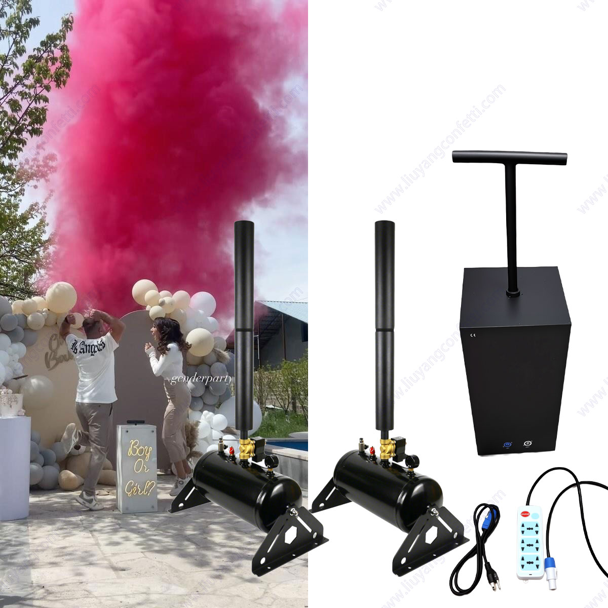 Confetti Streamer Baby Shower  - Confetti Cannon Tube recensione e prezzo