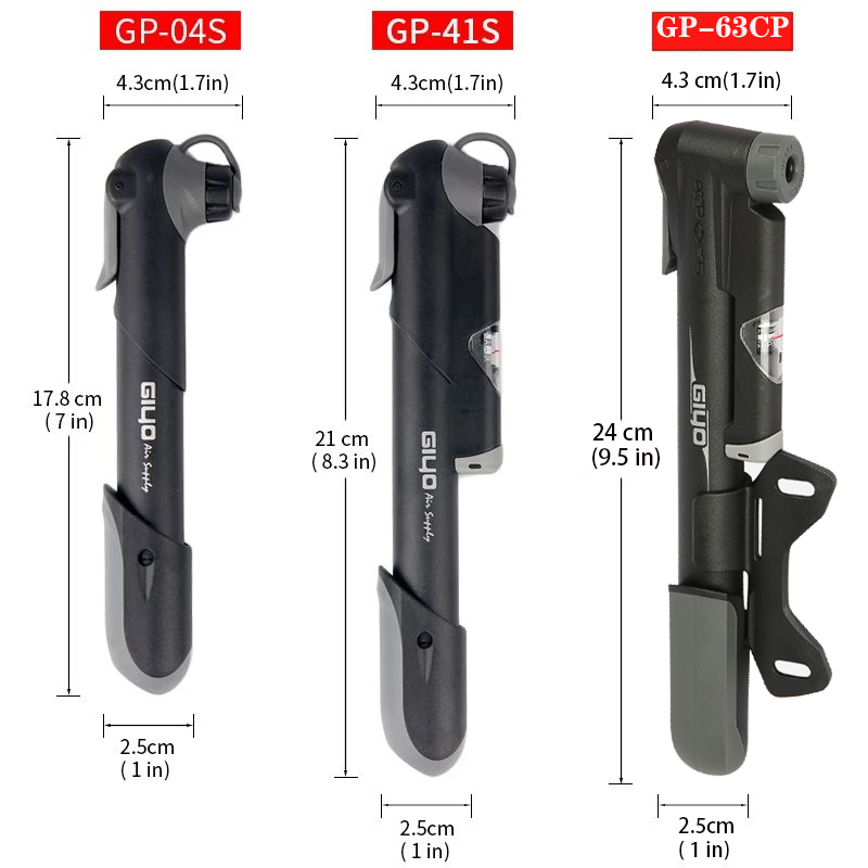 Pompa per Bicicletta GIYO, Min - Balloon Pump Hand recensione e prezzo