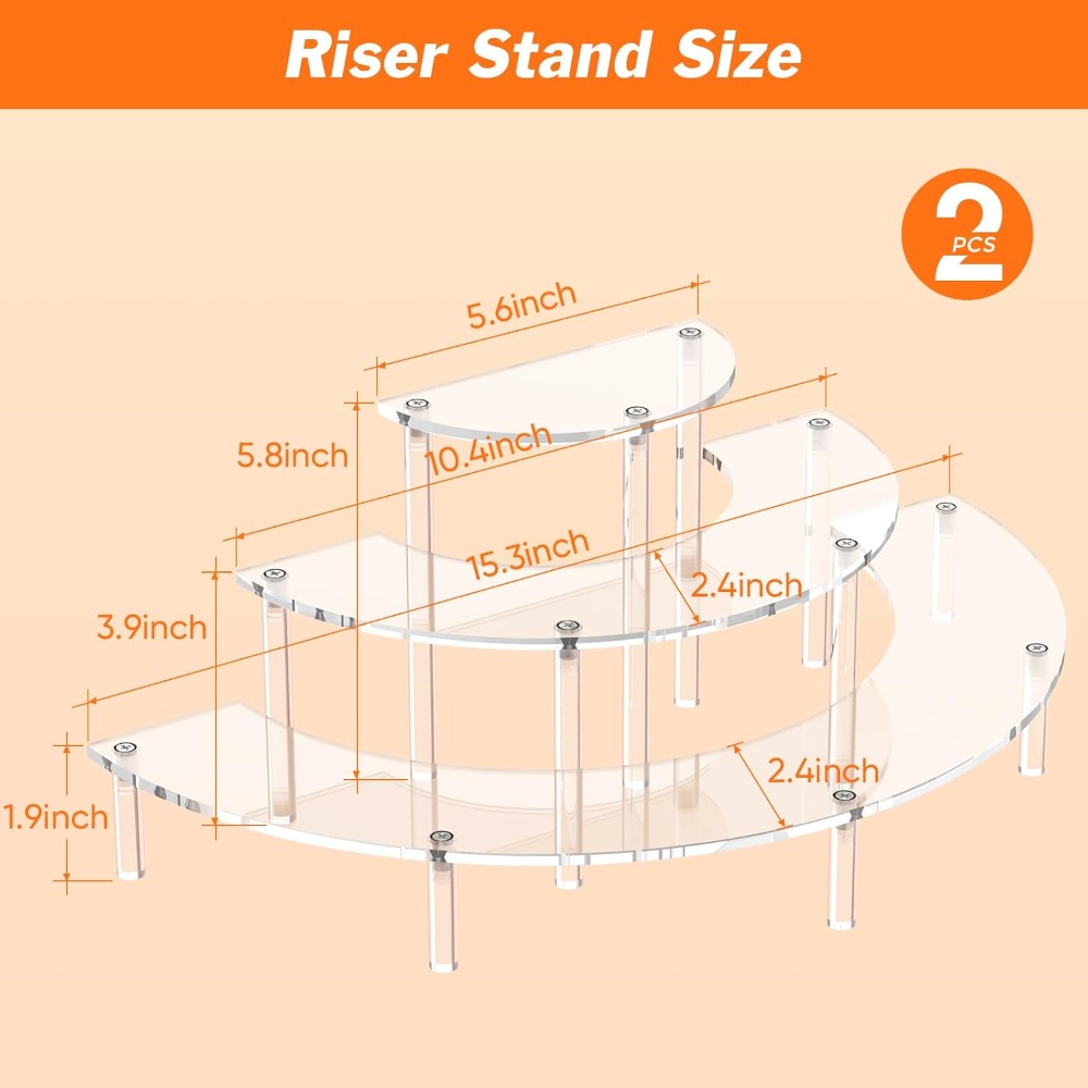 Espositori a 3 livelli in acri - Cupcake Stand Tier recensione e prezzo